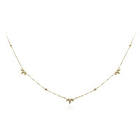 18K SI2 (H) Diamond Gold Necklace (CIRARI)