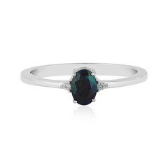 Mezezo Opal Silver Ring