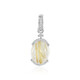 Rutile Quartz Silver Pendant