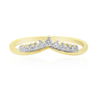 9K SI1 (G) Diamond Gold Ring