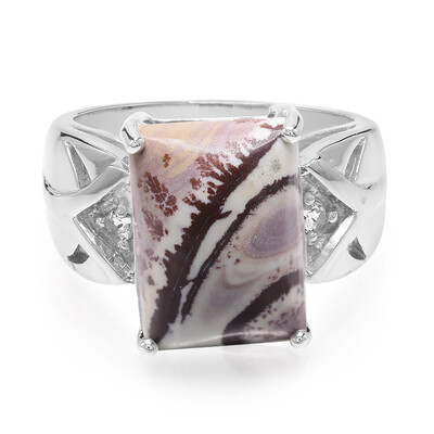 Sonora Dendritic Silver Ring