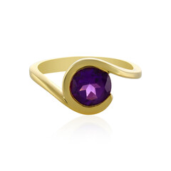 Uruguayan Amethyst Silver Ring