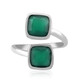 Green Onyx Silver Ring