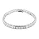 White Topaz Silver Bracelet