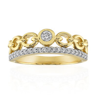 14K IF (D) Diamond Gold Ring