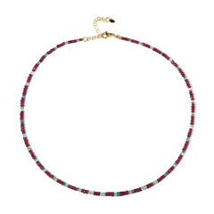 Madagascar Ruby Silver Necklace