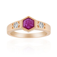 9K Mozambique Ruby Gold Ring