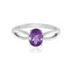 Moroccan Amethyst Silver Ring