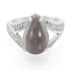 Botswana Agate Silver Ring