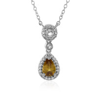 Sphene Silver Necklace