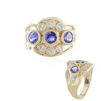 9K Tanzanite Gold Ring (de Melo)