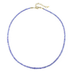 Tanzanite Silver Necklace