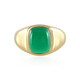 Green Onyx Silver Ring