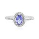 Tanzanite Silver Ring