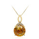 14K Sphalerite Gold Necklace (CIRARI)