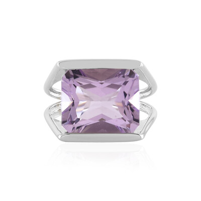 Rose de France Amethyst Silver Ring