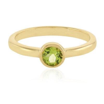 Peridot Silver Ring