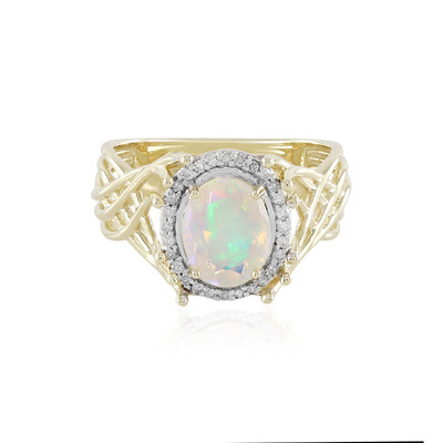 9K Welo Opal Gold Ring (de Melo)