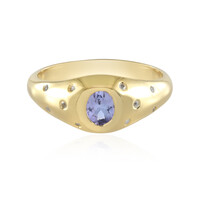 Tanzanite Silver Ring