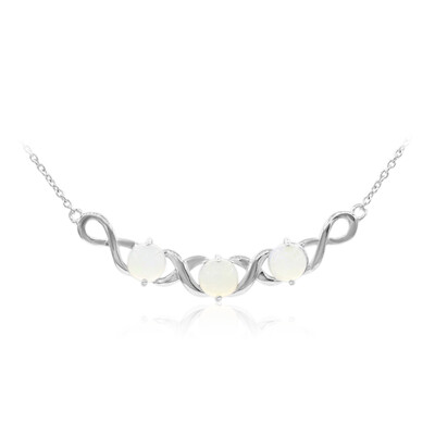 Welo Opal Silver Necklace