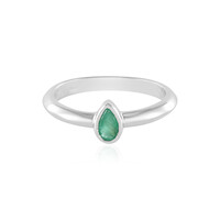 Brazilian Emerald Silver Ring