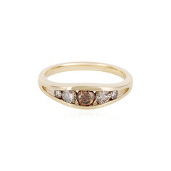 9K I3 Brown Diamond Gold Ring (KM by Juwelo)