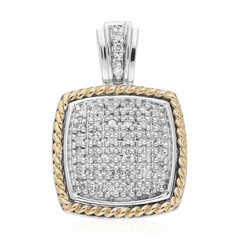 9K I1 (H) Diamond Gold Pendant