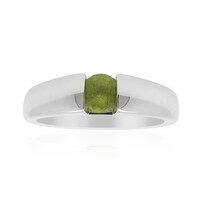 Idocrase Silver Ring