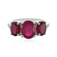 Madagascar Ruby Silver Ring