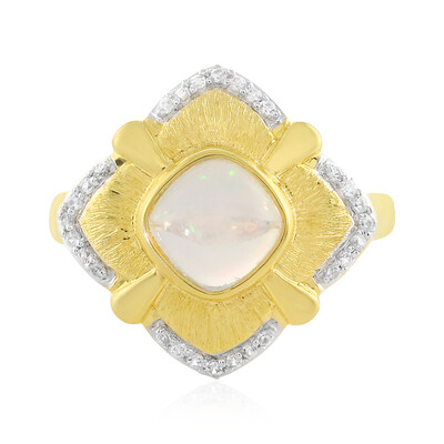 Welo Opal Silver Ring (MONOSONO COLLECTION)