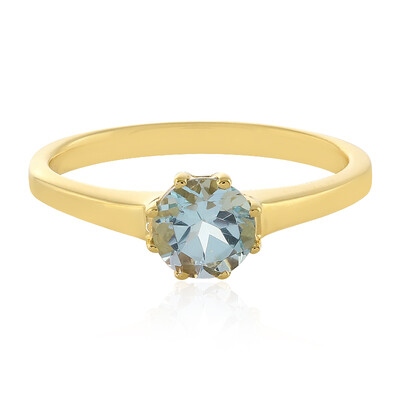 Sky Blue Topaz Silver Ring