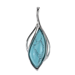 Turquoise Silver Pendant