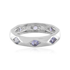 Tanzanite Silver Ring (de Melo)