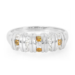 Citrine Silver Ring