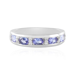 Tanzanite Silver Ring