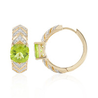 14K Peridot Gold Earrings (SUHANA)