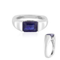 Madagascar Blue Sapphire Silver Ring