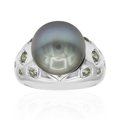 Tahitian Pearl Silver Ring (TPC)