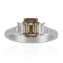 18K SI2 Brown Diamond Gold Ring (CIRARI)