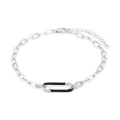 Zircon Silver Bracelet