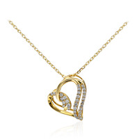 14K SI2 (H) Diamond Gold Necklace (Smithsonian)