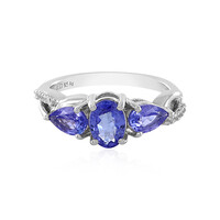 Tanzanite Silver Ring