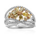 18K SI2 Fancy Diamond Gold Ring (CIRARI)