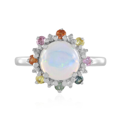 Welo Opal Silver Ring