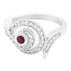 Madagascar Ruby Silver Ring