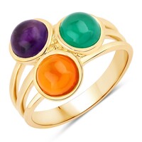 Carnelian Silver Ring