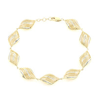 9K I1 (I) Diamond Gold Bracelet (Ornaments by de Melo)