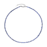 Tanzanite Silver Necklace