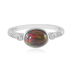 Mezezo Opal Silver Ring