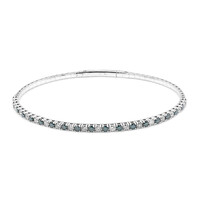 14K SI2 Blue Diamond Gold Bracelet (CIRARI)